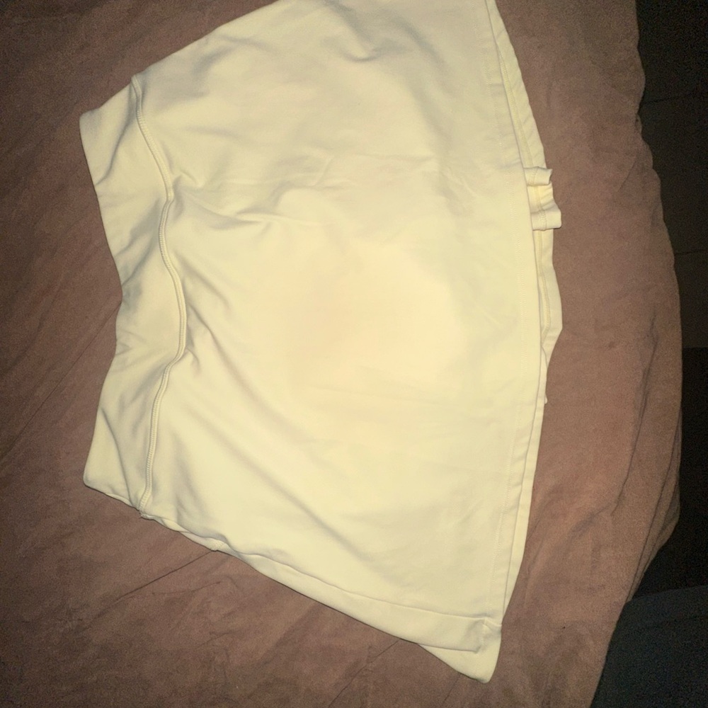 Women's Pastel yellow skirt